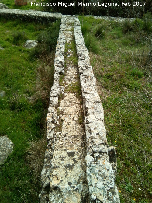 Noria de Garzn - Noria de Garzn. Acequia