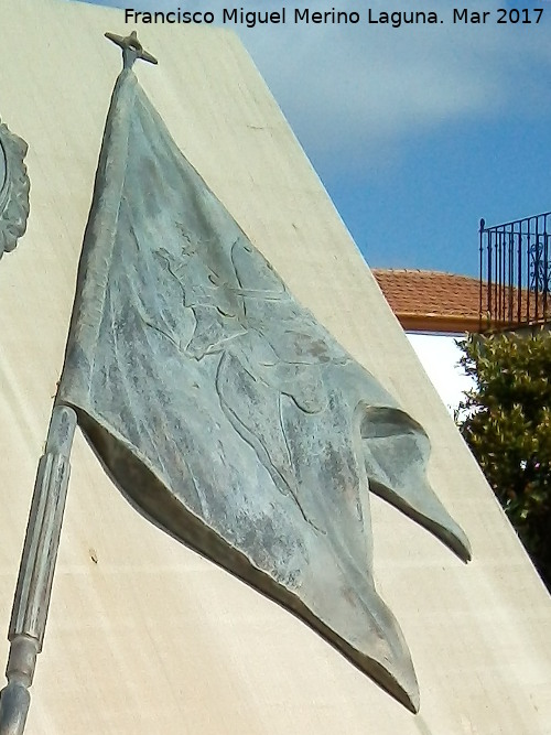 Monumento al Pendón de Baeza - Monumento al Pendón de Baeza. Pendón