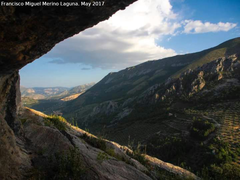 Pinturas rupestres de la Llana VII - Pinturas rupestres de la Llana VII. Vistas