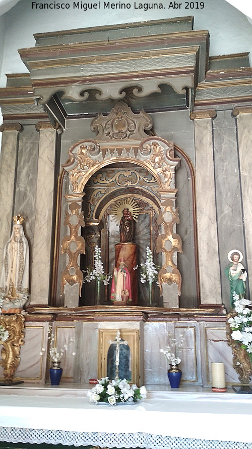 Iglesia de San Martn - Iglesia de San Martn. Virgen del Pilar