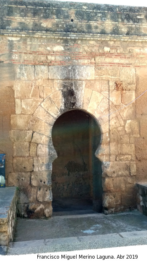 Muralla de Niebla. Puerta del Agua - Muralla de Niebla. Puerta del Agua. Intramuros