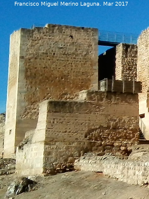 Calatrava la Vieja. Alczar - Calatrava la Vieja. Alczar. Torres Albarranas