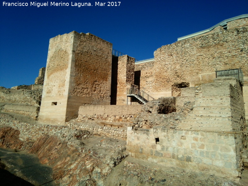 Calatrava la Vieja. Alczar - Calatrava la Vieja. Alczar. Torres Albarranas