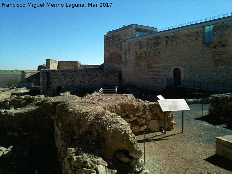 Calatrava la Vieja. Alczar - Calatrava la Vieja. Alczar. Interior