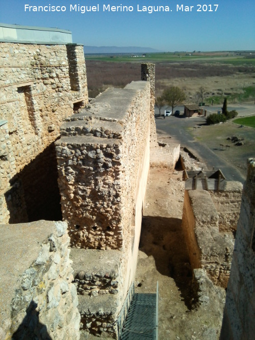 Calatrava la Vieja. Alczar - Calatrava la Vieja. Alczar. Muralla