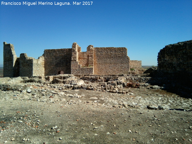 Calatrava la Vieja. Alczar - Calatrava la Vieja. Alczar. Desde la medina