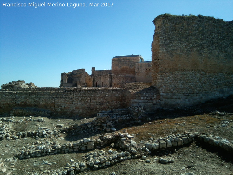 Calatrava la Vieja. Alczar - Calatrava la Vieja. Alczar. Desde la medina