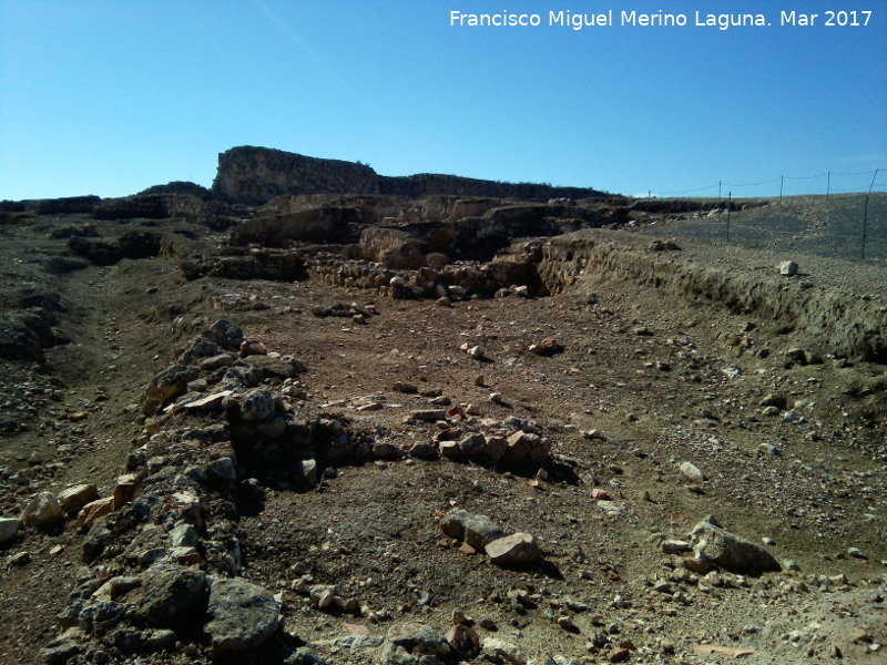 Calatrava la Vieja. Medina - Calatrava la Vieja. Medina. Excavaciones arqueolgicas