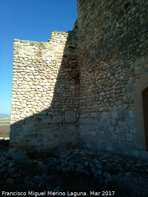 Calatrava la Vieja. Arco Triunfal - Calatrava la Vieja. Arco Triunfal. Torren derecho