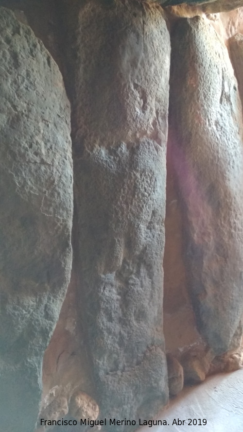 Dolmen de Soto. Petroglifo I - Dolmen de Soto. Petroglifo I. Ortostato
