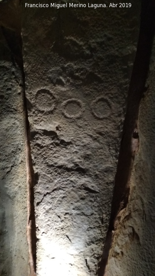 Dolmen de Soto. Petroglifo IV - Dolmen de Soto. Petroglifo IV. 