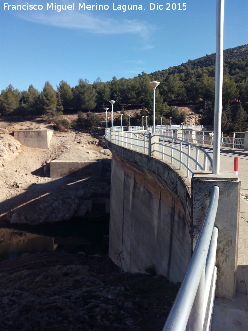 Pantano de la Bolera - Pantano de la Bolera. Presa