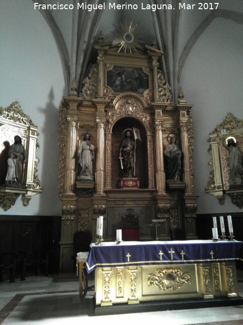 Iglesia de Santiago Apstol - Iglesia de Santiago Apstol. Altar