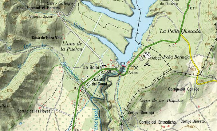 La Bolera - La Bolera. Mapa