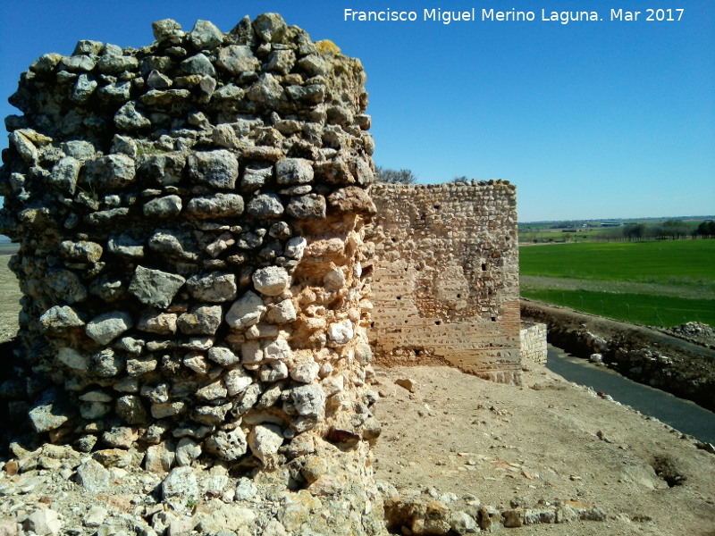 Calatrava la Vieja. Muralla de la Medina - Calatrava la Vieja. Muralla de la Medina. 