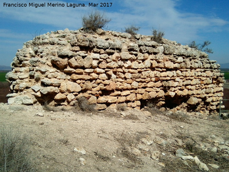 Calatrava la Vieja. Muralla de la Medina - Calatrava la Vieja. Muralla de la Medina. Lienzo de la muralla norte