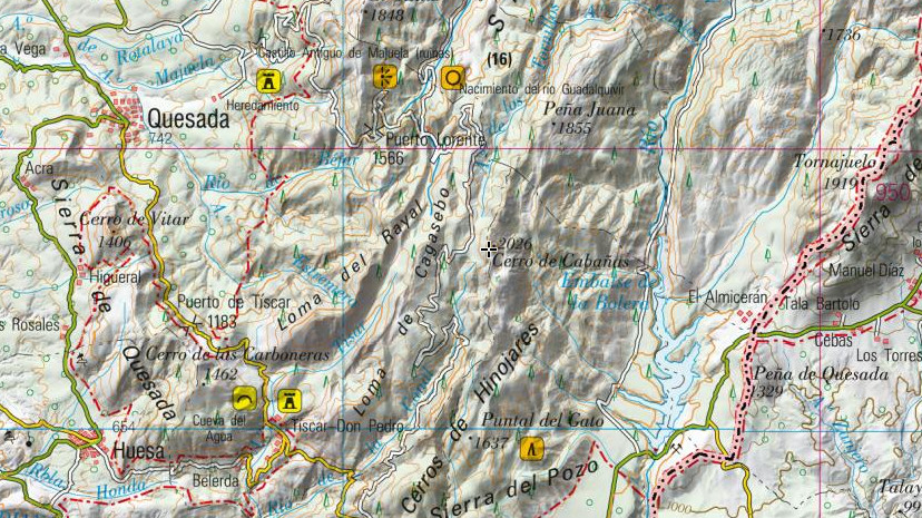 Pico Cabaas - Pico Cabaas. Mapa