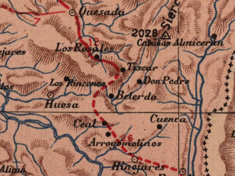 Pico Cabaas - Pico Cabaas. Mapa 1901