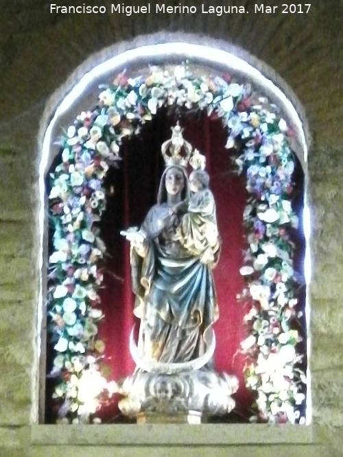 Ermita de Alarcos - Ermita de Alarcos. Virgen de Alarcos