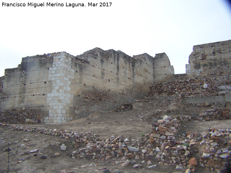 Templo Ibero de Alarcos - Templo Ibero de Alarcos. Zona del templo