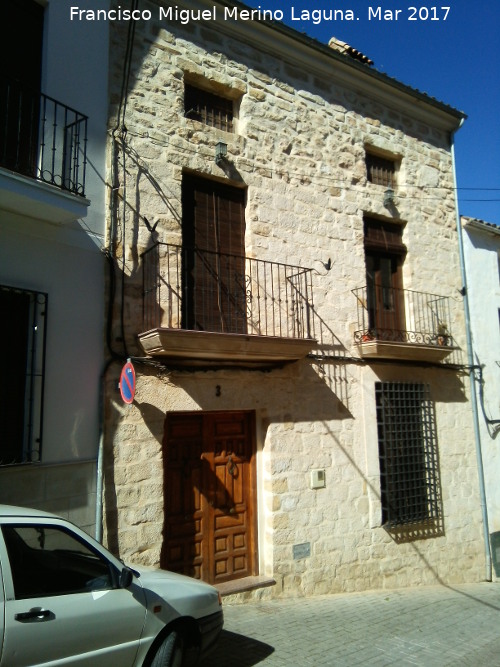 Casa de la Calle Las Parras n 3 - Casa de la Calle Las Parras n 3. Fachada