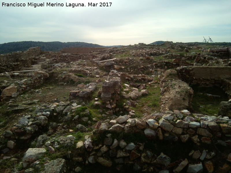 Castillo de Alarcos. Poblado Islmico - Castillo de Alarcos. Poblado Islmico. 