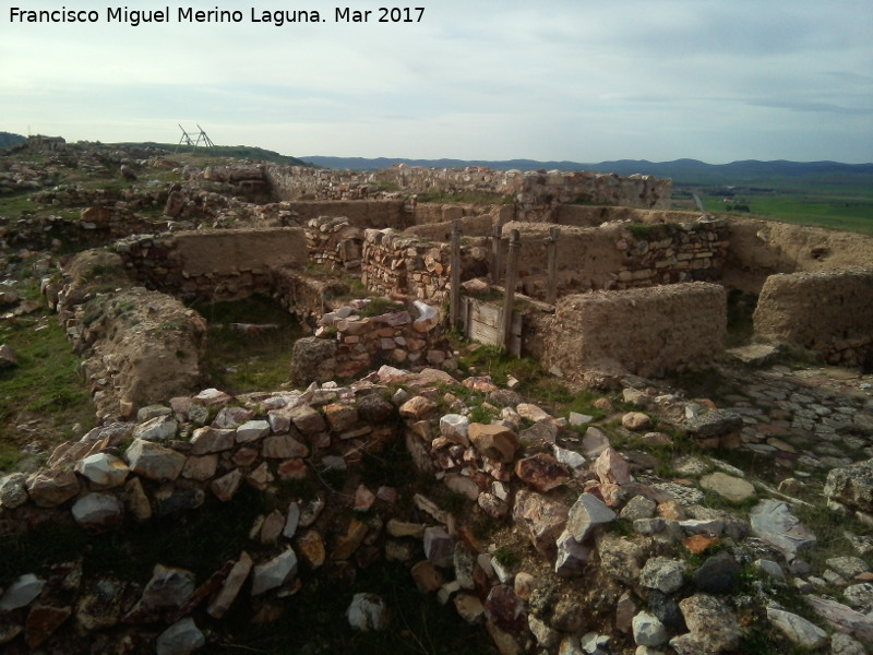 Castillo de Alarcos. Poblado Islmico - Castillo de Alarcos. Poblado Islmico. Tienda y cocina