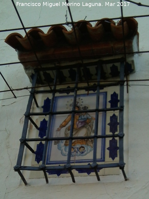 Azulejos de la Virgen del Carmen de Ruicerezo - Azulejos de la Virgen del Carmen de Ruicerezo. 