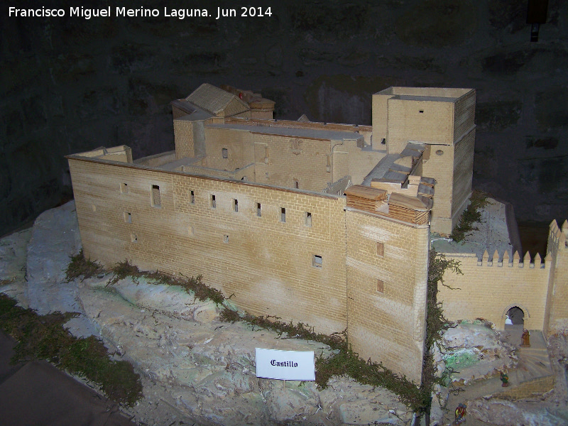 Castillo de Sabiote - Castillo de Sabiote. Maqueta