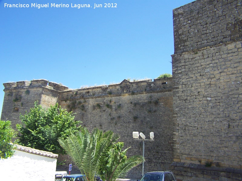 Castillo de Sabiote - Castillo de Sabiote. Fachada norte