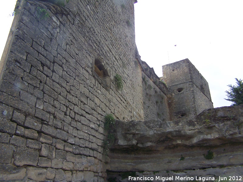 Castillo de Sabiote - Castillo de Sabiote. Fachada norte