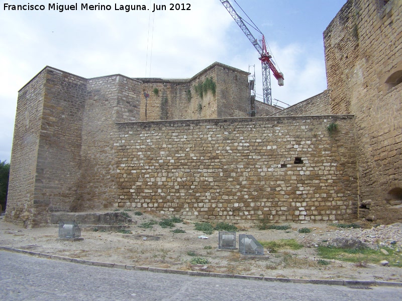 Castillo de Sabiote - Castillo de Sabiote. Fachada sur