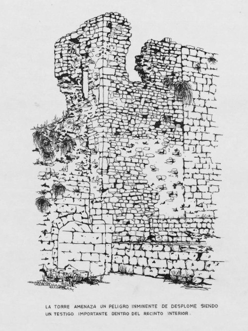 Castillo de Sabiote - Castillo de Sabiote. Plano. IPCE 1983