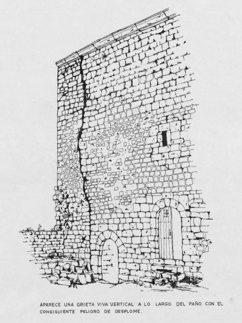 Castillo de Sabiote - Castillo de Sabiote. Plano. IPCE 1983