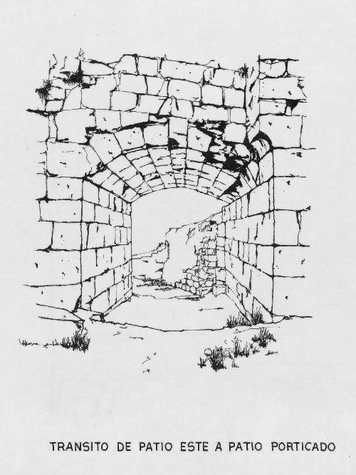 Castillo de Sabiote - Castillo de Sabiote. Plano detalle. IPCE 1983