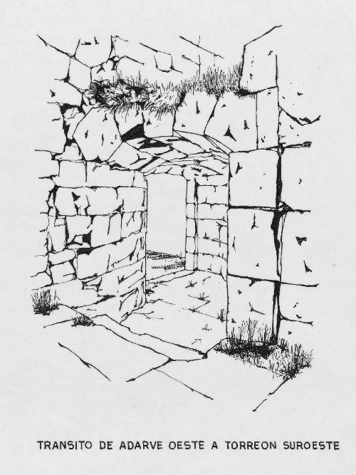 Castillo de Sabiote - Castillo de Sabiote. Plano detalle. IPCE 1983