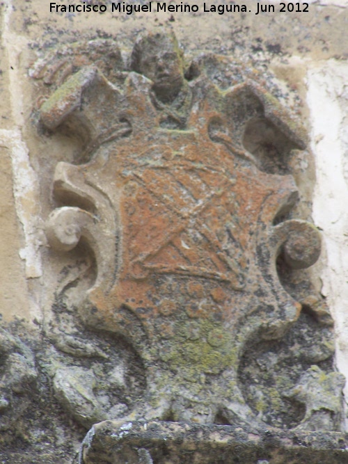 Iglesia de Santa Mara de la Estrella - Iglesia de Santa Mara de la Estrella. Escudo derecho