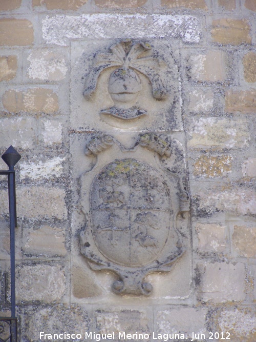 Palacio de los Teruel - Palacio de los Teruel. Escudo derecho