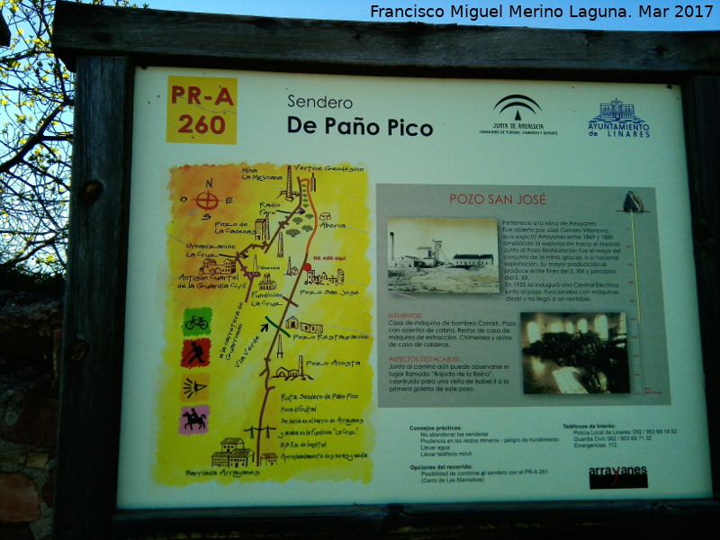 Sendero de Pao Pico PR-A 260 - Sendero de Pao Pico PR-A 260. Cartel