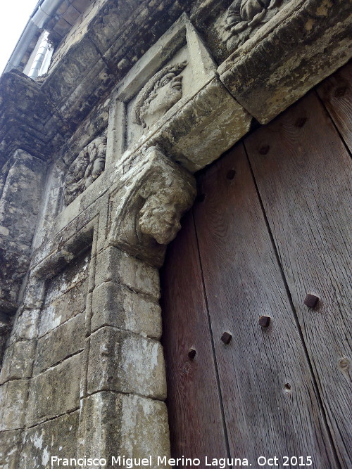 Palacio de los Higueras Sabater - Palacio de los Higueras Sabater. Cabeza