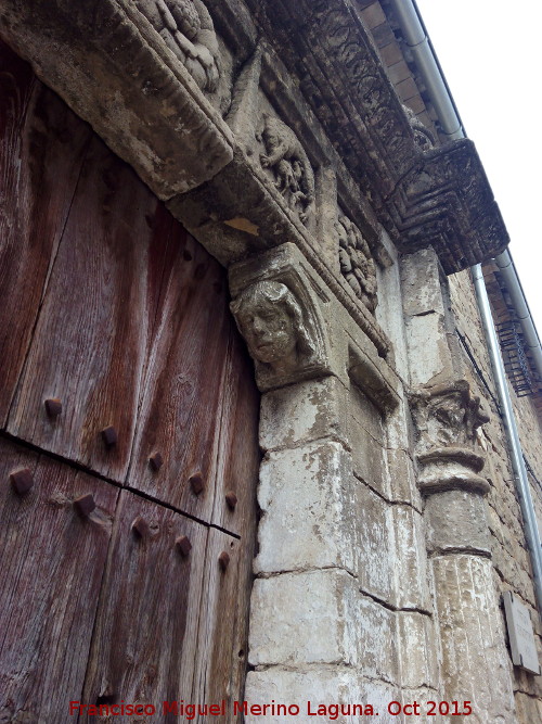 Palacio de los Higueras Sabater - Palacio de los Higueras Sabater. Cabeza