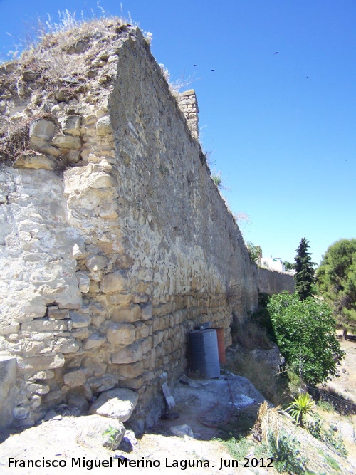 Muralla de Sabiote - Muralla de Sabiote. Muralla Norte extramuros