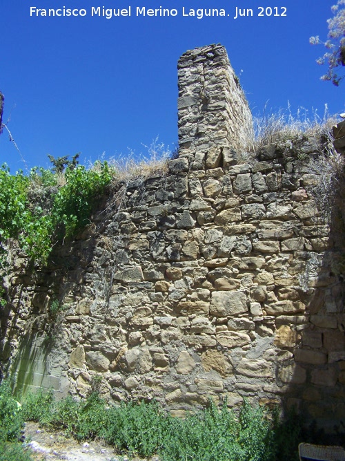 Muralla de Sabiote - Muralla de Sabiote. Muralla Norte intramuros