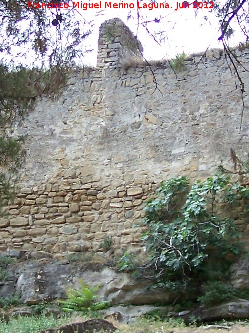 Muralla de Sabiote - Muralla de Sabiote. Muralla Norte extramuros