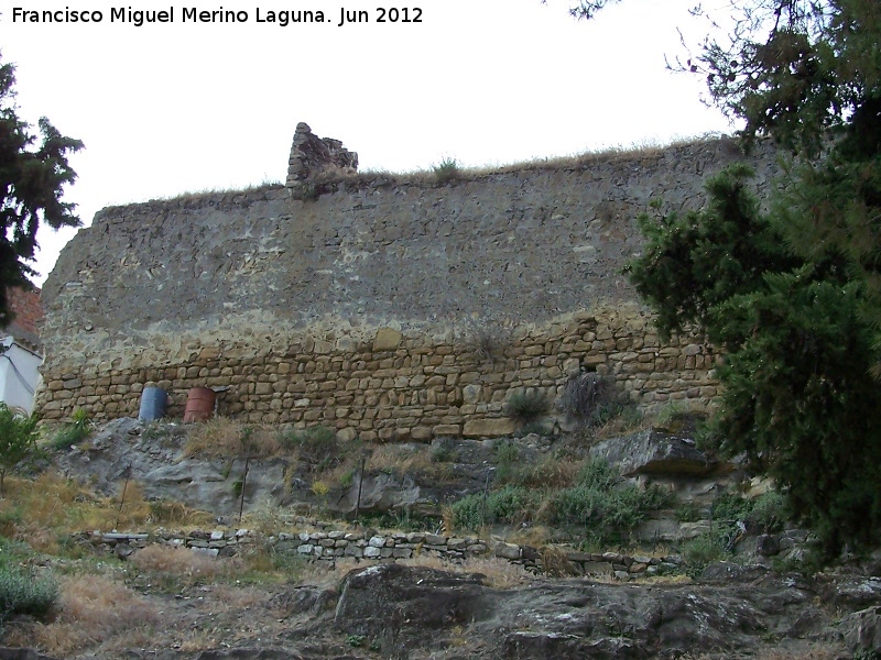 Muralla de Sabiote - Muralla de Sabiote. Muralla Norte extramuros