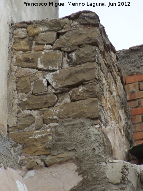 Muralla de Sabiote - Muralla de Sabiote. Restos de muralla del Paseo Gallego Daz