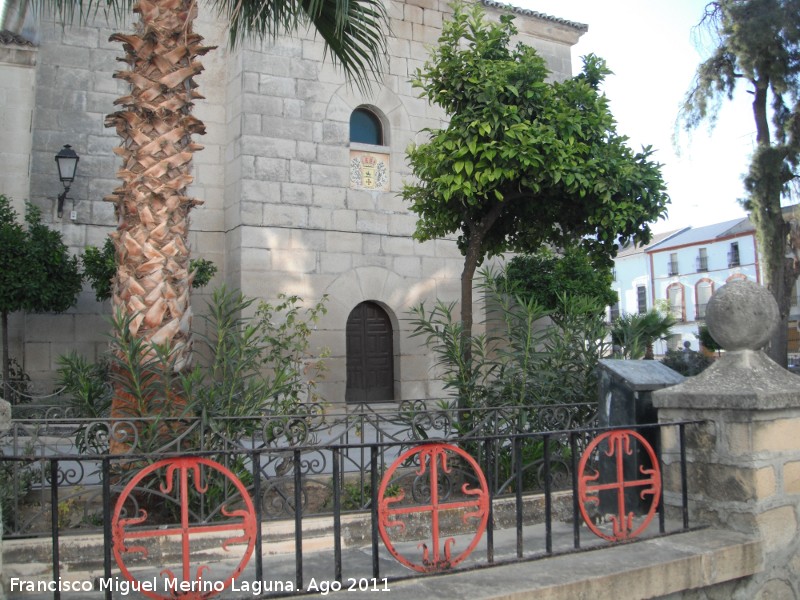 Iglesia de la Virgen de la Estrella - Iglesia de la Virgen de la Estrella. Portada lateral