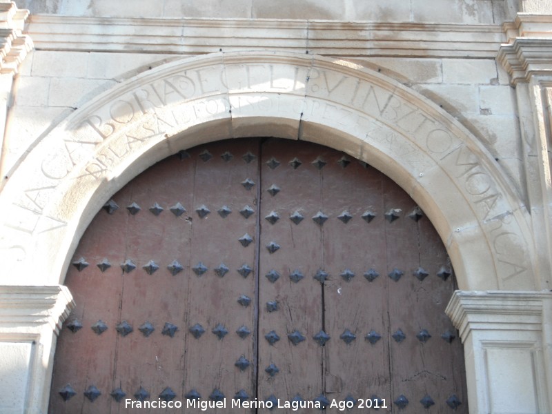 Iglesia de la Virgen de la Estrella - Iglesia de la Virgen de la Estrella. Inscripcin