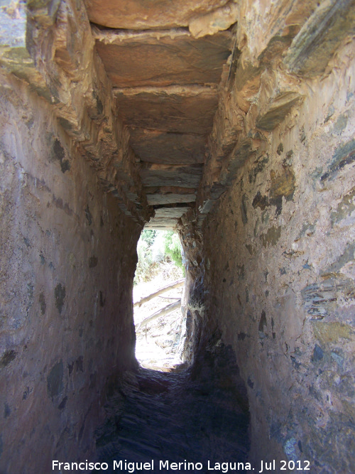 Puente romano del Montizn - Puente romano del Montizn. Ojo pequeo