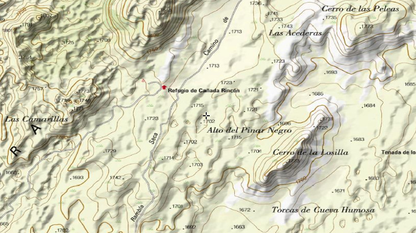 Alto de Pinar Negro - Alto de Pinar Negro. Mapa